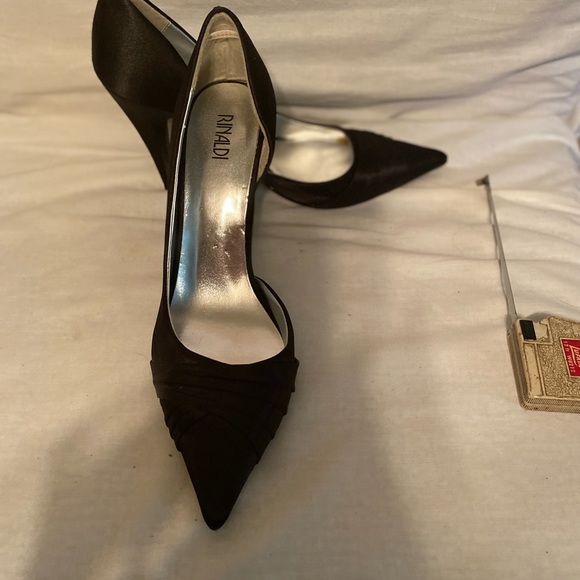 Rinaldi heels black size 7 new - Picture 3 of 13